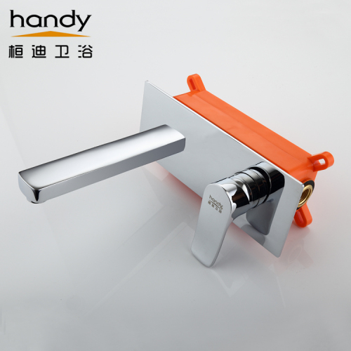 Hot selling square concealed wash basin mixer faucet