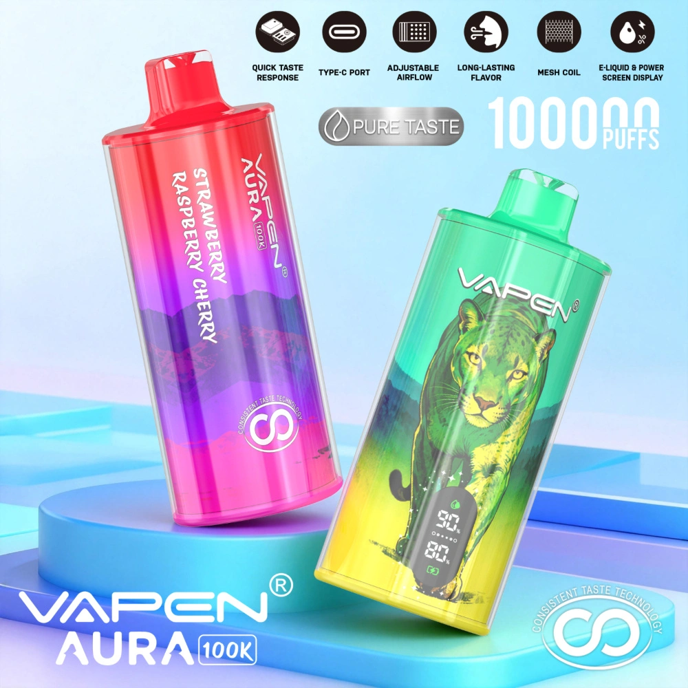VAPEN AURA 100K Vape 2% Nic China Fabrikant