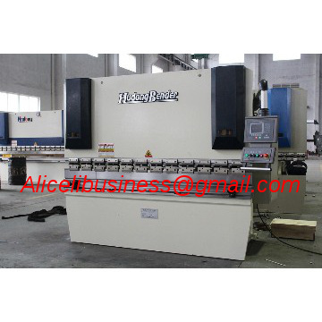 WD67K-100T/3200-E210 CNC hydraulic plate bender machine