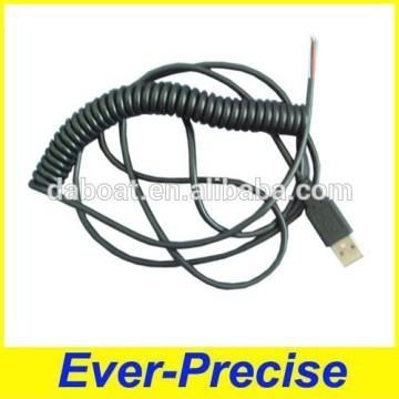 USB Coiled Cable, USB Spring Cable,USB Curly Cords