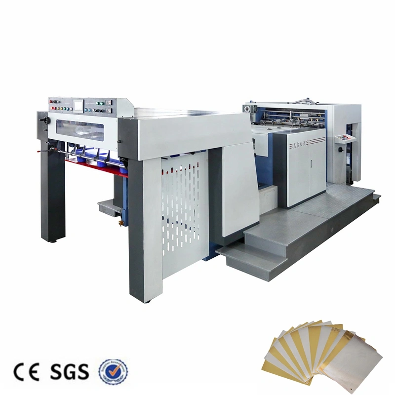 Sheet by Sheet Sheet Paper Card Embossing Machine Yw-105e