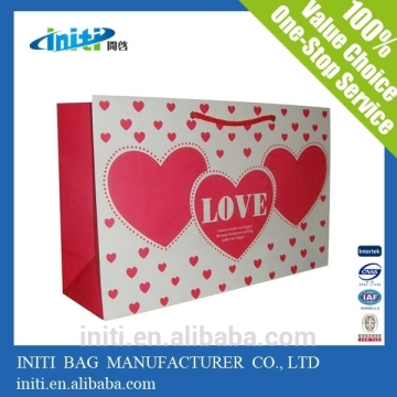 polka dot paper bag | 2015 Wholesale Craft polka dot paper bag for gift