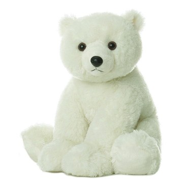 Christmas stuffed plush toy polar bear , Christmas polar bear soft plush toy