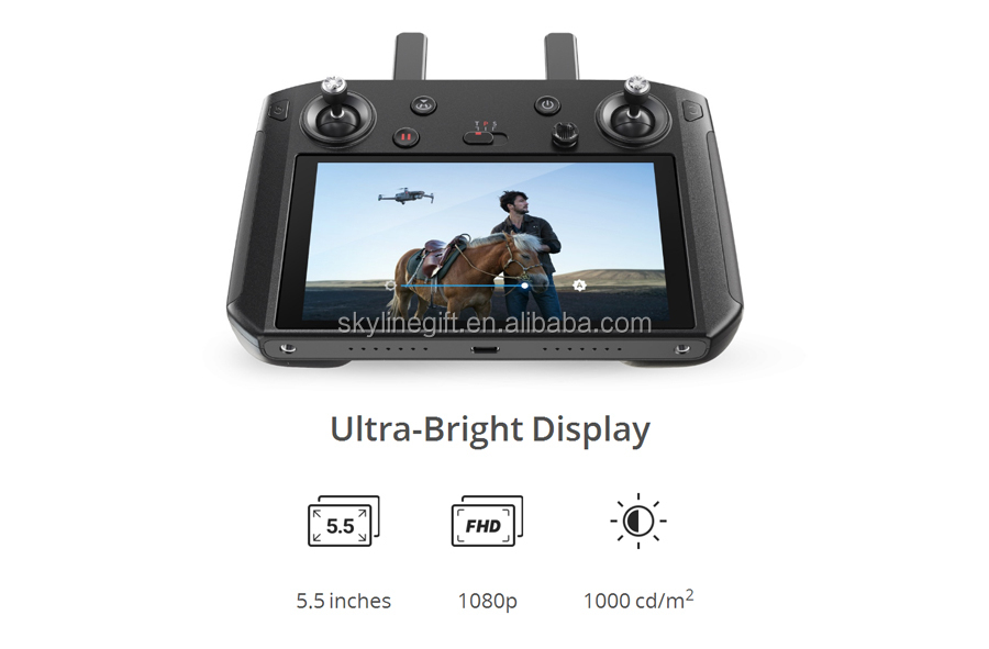 DJI Smart Controller compatible with Mavic 2 Pro/Zoom 5.5-inch 1080p OcuSync 2.0 Customized Android system support gaming