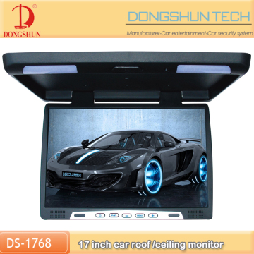 17 inch LCD flip down roof monitor