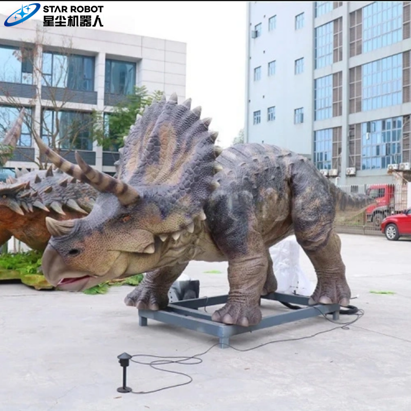 Triceratops animatronik yang dapat disesuaikan Customizable Animatronic Triceratops