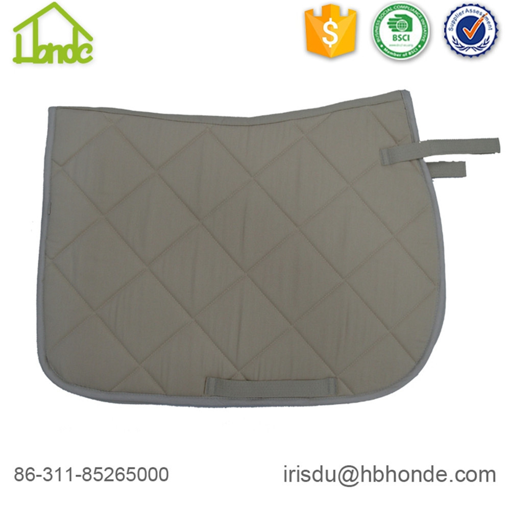 T/C Cloth Crystal Pattern Horse Saddle Pad