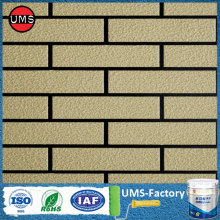 Brick wall effect with paint