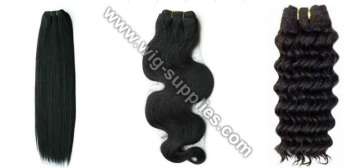 Brazilian Remy Hair Weft machine made hair weft