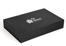 Custom paper flap magnetic folding gift box