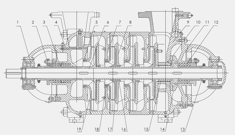 Dg Water Pump Drawing