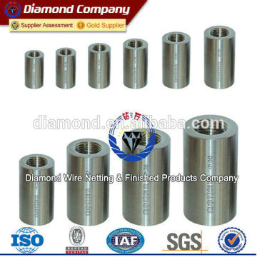 straight screw rebar coupler 22mm / steel rebar coupler 22-40mm (factory)