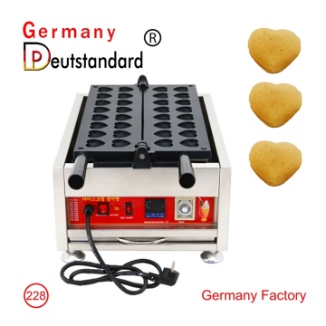 Good quality commercial machine digital Heart shape waffle maker machine