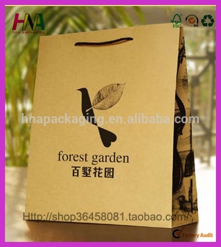 Machine kraft paper bag paper bag for flour packaging