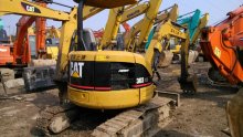 used CAT303CR excavator