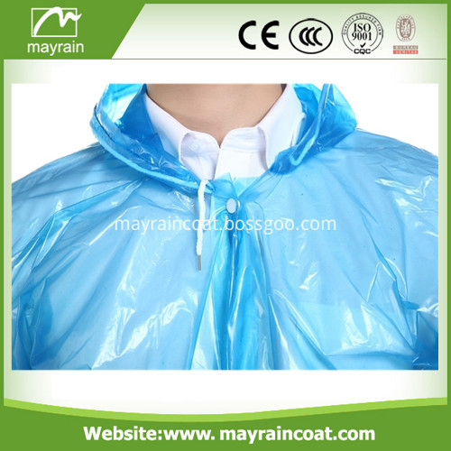 Unisex PE Raincoat Rainwear
