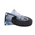 5 Inch Rigid Rubber Caster