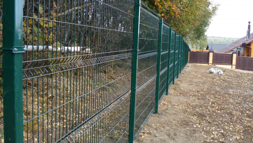 welded mesh security fencing panels