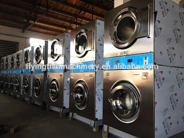 automatic double stack washer and dryer for laundry