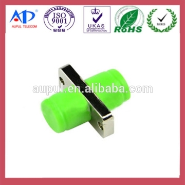 FC/APC SM Simplex Rectangle Optical Fiber Adaptor
