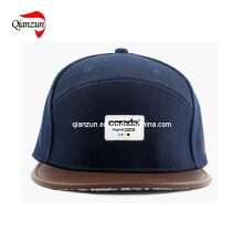 Custom Supreme Flat Brim 5 Panel Cap (LW-014)