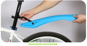 Bicycle fender bike flashing splash guard bicycle dirtboard bike splasher