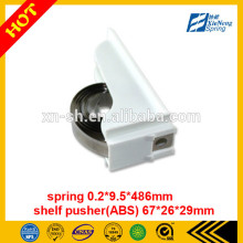 white shelf pusher hot automatic spring