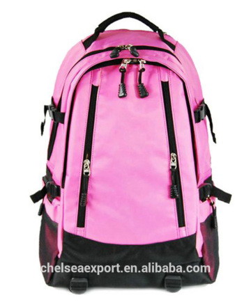 Big cycling pink middle student backpack