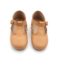 Wholesale T bar Shoes Leather Baby Dress Shoes