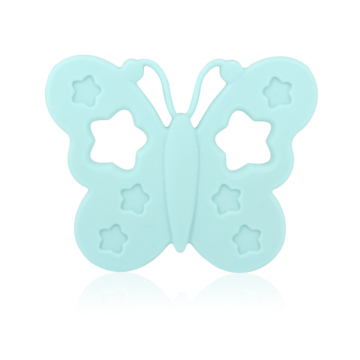 Butterfly shape newborn silicone molar Teether toy