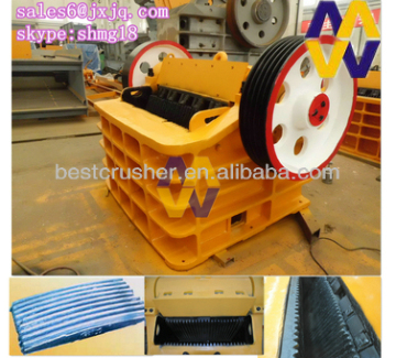 aggregate jaw crushers / crusher spare part jaw plate / rock jaw crushers