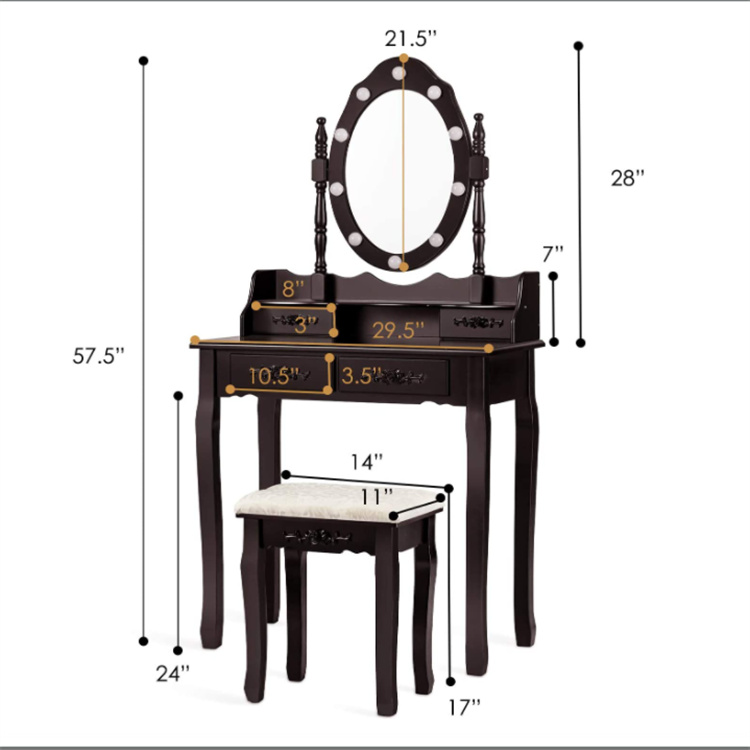 Solid Wood Dresser 2