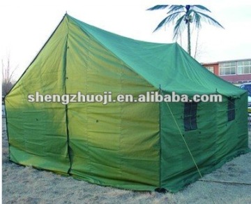 pole supported 4.8x4.8M 10 persons army tent