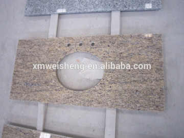 santa cecilia hot granite material bathroom vanity top