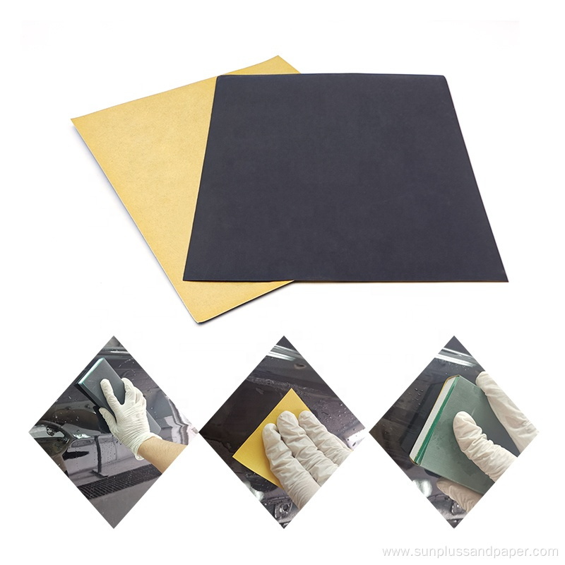 Customize Logo Sandpaper Abrasive Kraft Paper Sheet