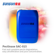 Appelsap verduidelijking Pectinase SAC-015