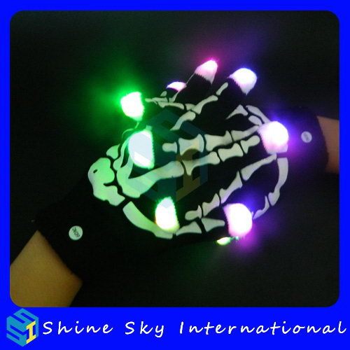 Modern Best Selling Led Ring Light Led Flashing Gloves Party