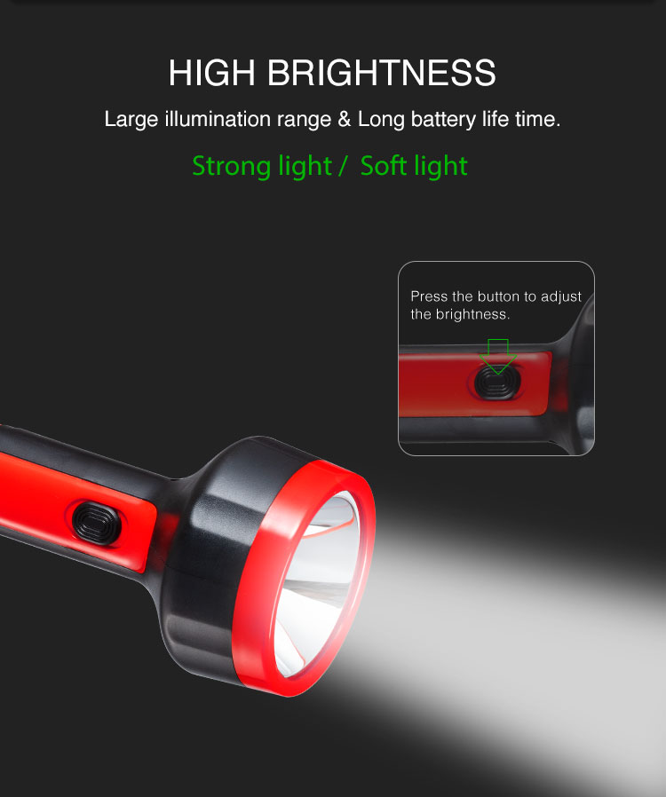 02-1953B-DP 3W Rechargeable Portable LED Torch Flashlight 02-1953B-DP 3W Rechargeable Portable LED Torch Flashlight