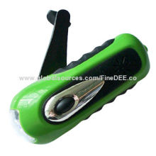 Cranking dynamo Siren And Blinking Emergency Torch