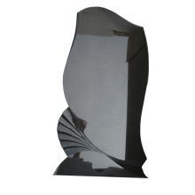 China Hot Sale Black Granite Tombstone Memorial Slab