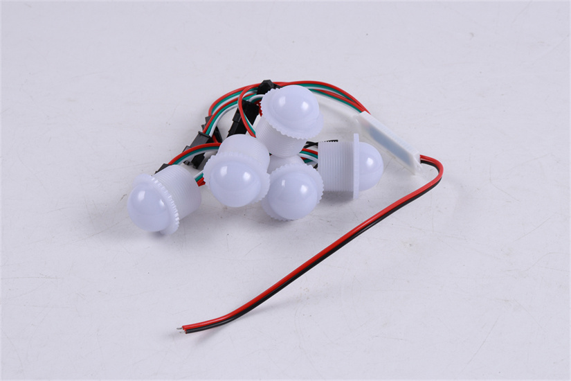 LED Amusement Park Light Decoration Lighting 60mm 5050RGB 2W DC12V Decorative Lights