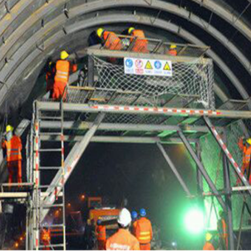 Tunnelfutterwagen für Autobahnbau