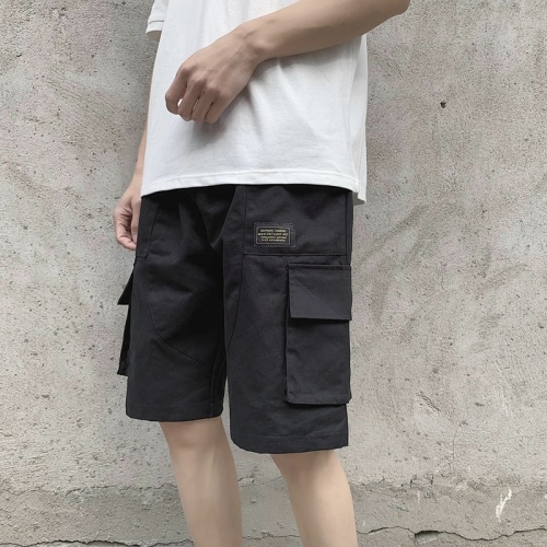 New men's baggy lace-up beach pants