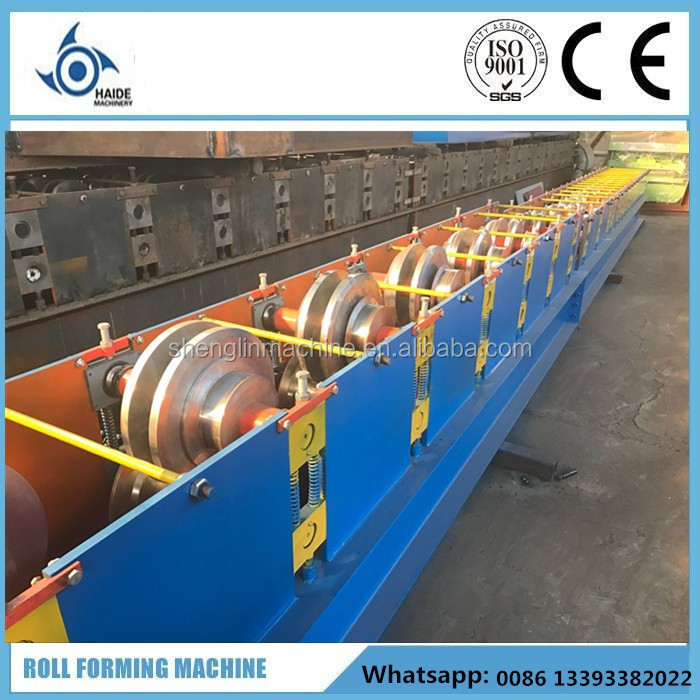 Customized roll forming machine for rain gutters