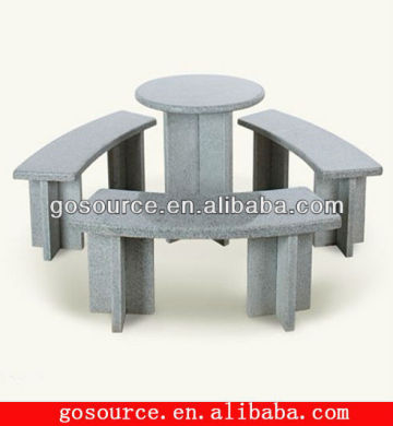 stone table outdoor