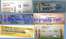 Coa Windows Product Key Sticker For Windows 7 Ultimate Fpp