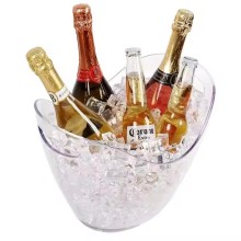 3L Ice Beer Plastic Ice Bucket With Handle