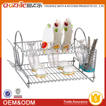 OEM weight plate rack stainless steel kitchen cabinet plate rack