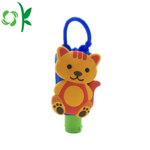 Cartoon Design Silicone Protector for Hand Sanitizer