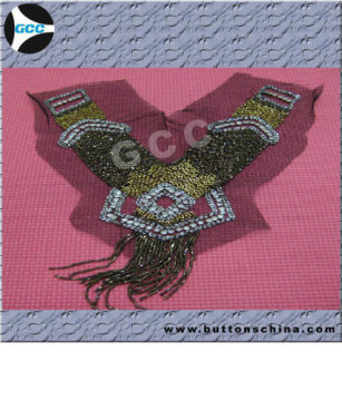 Collar Lace With Sequin And Glass Beads?